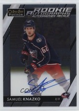 2023-24 O-Pee-Chee Platinum Rookie Auto Samuel Knazko #R-SK Auto 0i8o