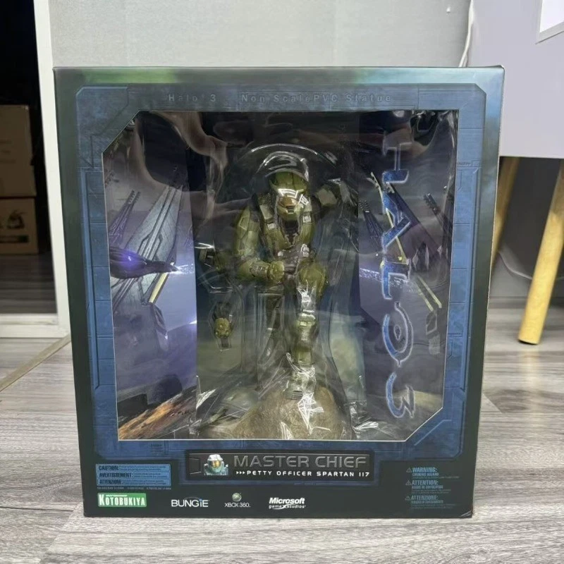 Halo3 Kotobukiya Master Chief PVC Figure 11'' Collection Toy Spartan Figure - Image 2 of 4
