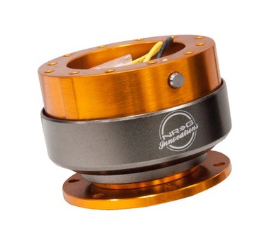NRG Quick Release Gen For 2.0 Rose Gold Body With Titanium Chrome Ring