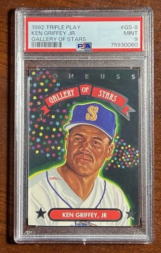 1992 Donruss Triple Play Ken Griffey Jr. Gallery of Stars⭐️PSA 9🚨MINT💎🔥Card