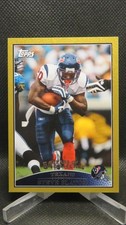 STEVE SLATON 2009 TOPPS GOLD BORDER SP #D 1594/2009 TEXANS