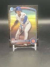 FERNANDO CRUZ 2025 BOWMAN CHROME BASEBALL REPTILIAN REFRACTOR CUBS