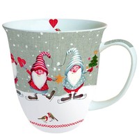Tasse, Porzellantasse Skating Dwarfs 0,4L Ambiente