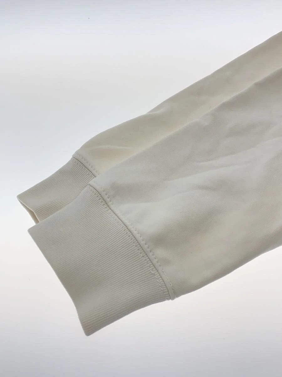 Coach Felpa con Cappuccio Firmata Quadrata M Cotone Stampa Bianca CR039 Usata