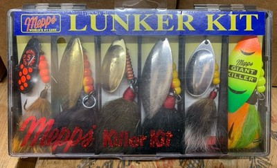 Mepps Killer Kit Size 5 Lunker Kit Assorted 6ct K4D