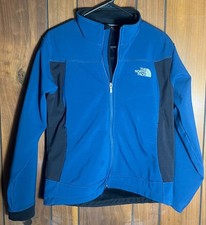 North Face TNF Apex Barrier Soft Shell Women's Jacket - Navy Size Medium - VGC