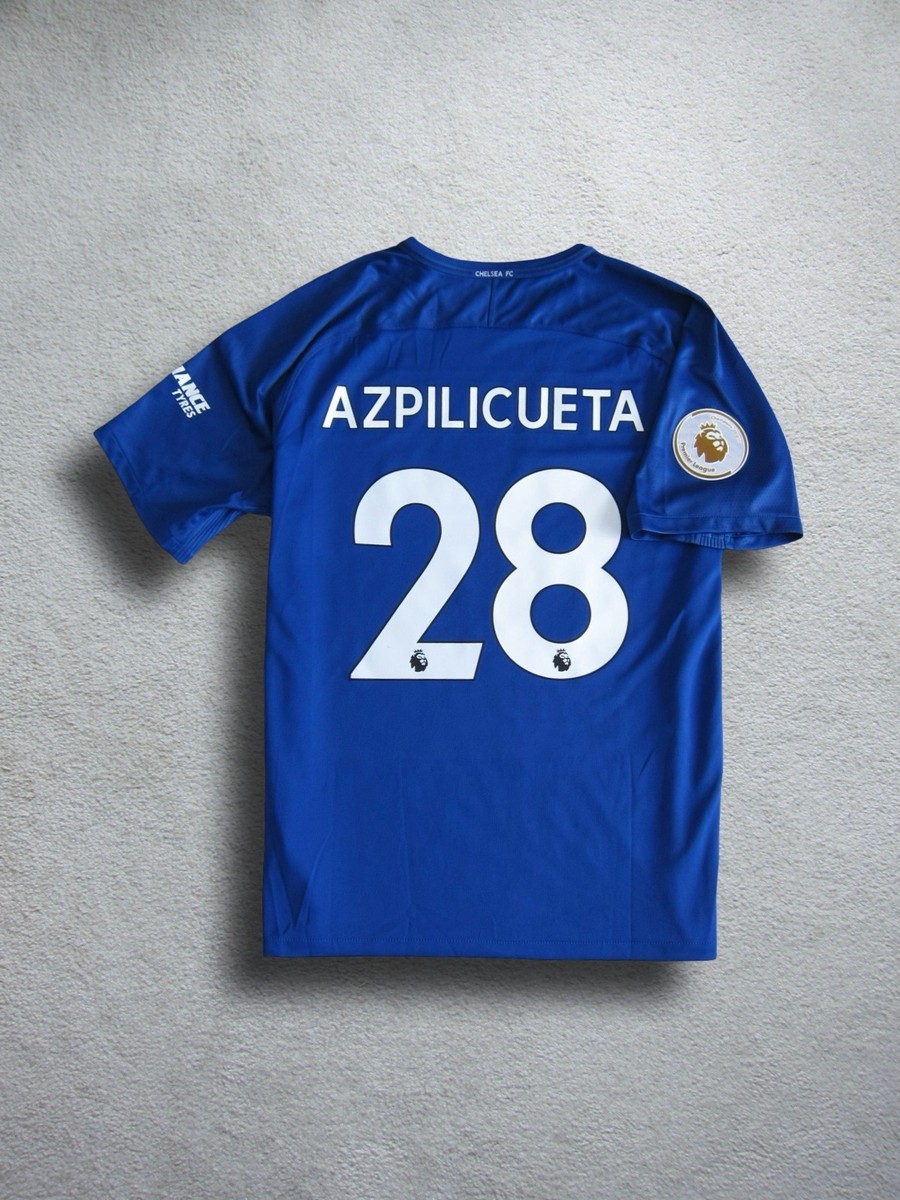 17/18 Chelsea AZPILICUETA Soccer Jersey Football Shirt Spain [XL