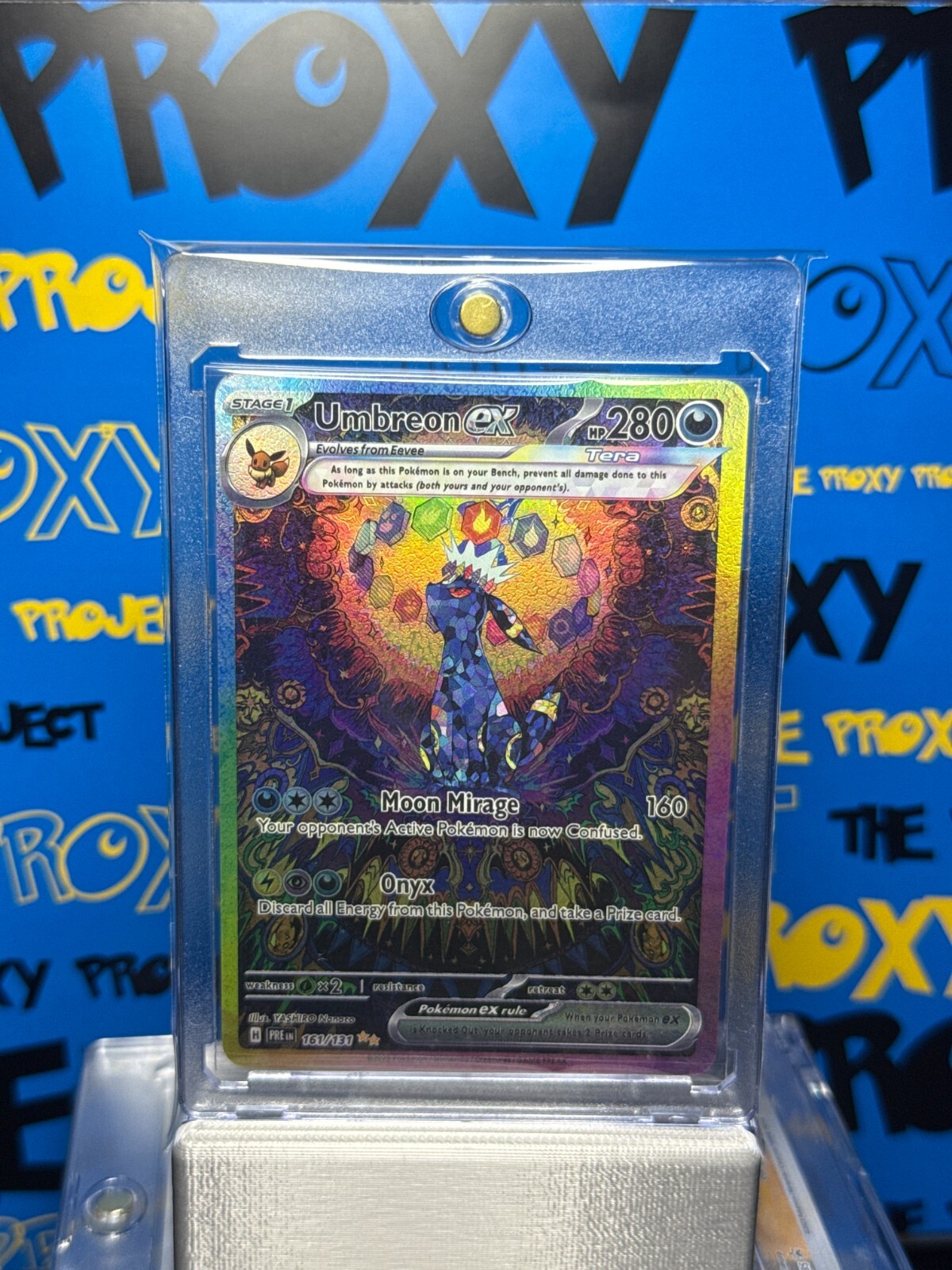 (READ) Pokemon Umbreon ex 161/131 SIR Prismatic Evolutions (READ)