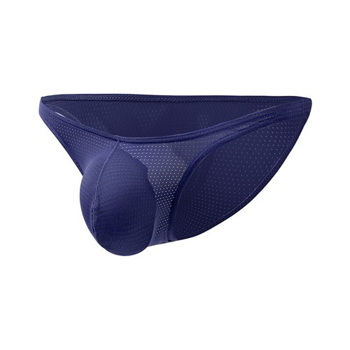Sexy Calzoncillos de Nylon para Hombres Geniales Seda Hielo Ropa Interior de tiro bajo Bikini Bolsa Bragas. - Imagen 14 de 50