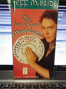 Jeff-McBride-The-Art-of-Card-Manipulation-vol-2-vhs-video-tape-Magic