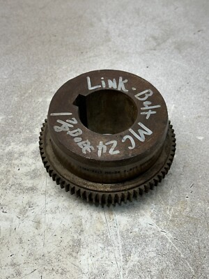 NEW NO BOX LINK-BELT GEAR COUPLING MC-24 1.875 SEPARATE HUB 1/8''