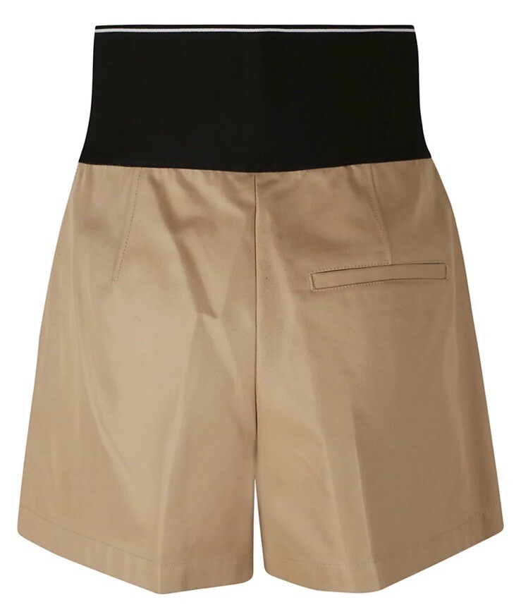 ALEXANDER WANG LOGO ELASTIC SAFARI SHORTS, SZ 2 CHINO | eBay