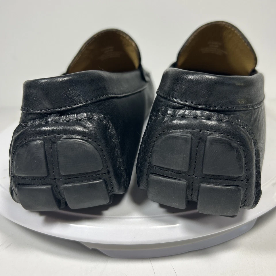 Vince Camuto Men's Esmail Loafer Size 9.5 M Penny Driving Shoe Black Leather - Image 4 of 4