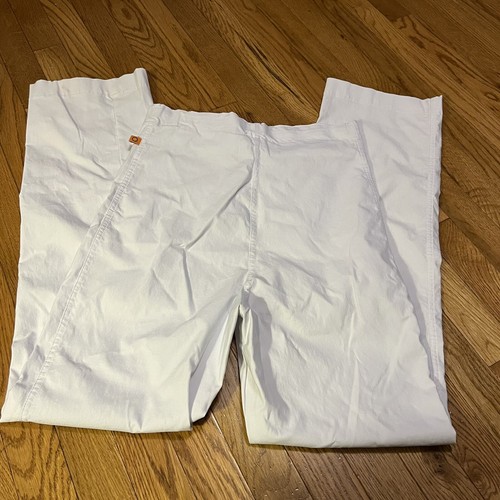 Noppies Maternity Adjustable White Pants Size Medium