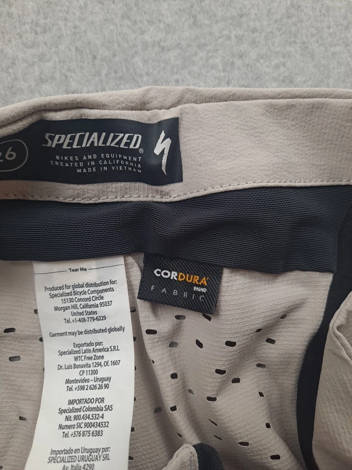 Pantalones de Trail Especializados Hombres 26 Tostados CorDura Cinturón Transpirable BMX Aire Libre Ciclismo Foto 4 de 4