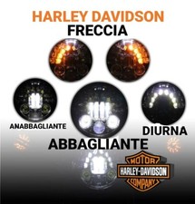 1X PHARE LED MOTO H4 5.75" POUR HARLEY PIAGGIO VESPA TRIUMPH SPEED CANBUS OSRAM