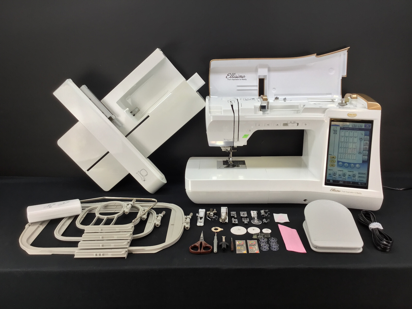 Baby Lock Ellisimo BLSO Computerized Sewing + Embroidery Machine eBay