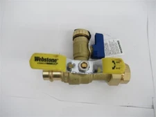  Webstone H-84063W , 3/4" FIP Union x Press E-X-P E2 Ball Valve 