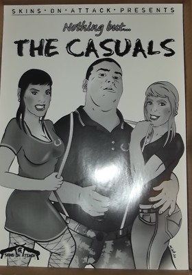CASUALS-NOTHING BUT... ''Poster'' DIN A3 OI!/SKIN/HOOL/PUNK/STREET ROCK N ROLL