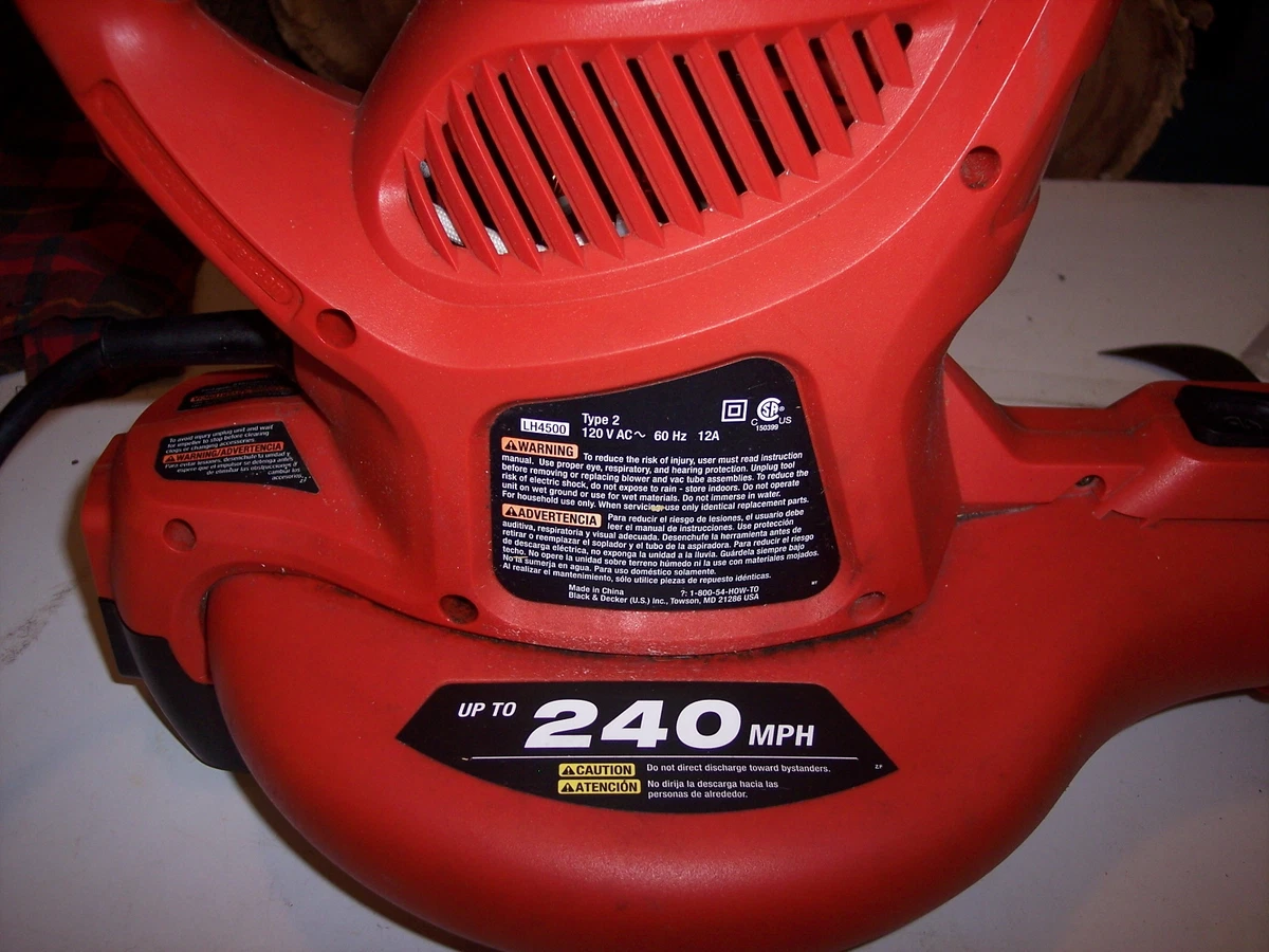 Leaf hog black and decker deals