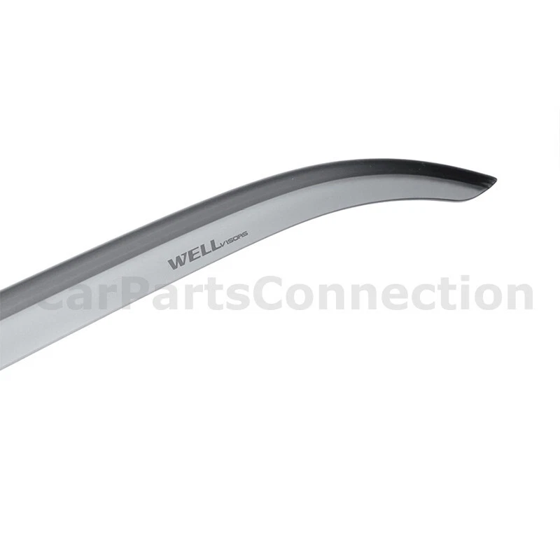 Viseras WELL para Dodge Challenger 2008-2022 viseras de ventana protectores de lluvia premium Foto 4 de 4
