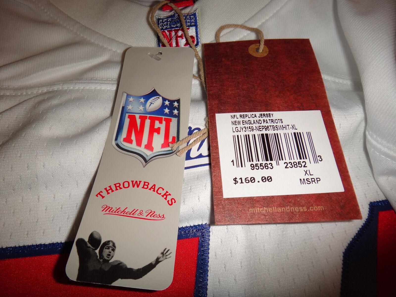 Mitchell & Ness Tedy Bruschi Royal/red New England Patriots 1996 Split  Legacy Replica Jersey At Nordstrom for Men