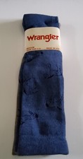 Wrangler Western Horse Riding Cowgirl Tall Boot Crew Socks 2pr Shoe Size 6-9