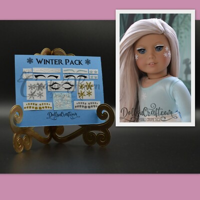American Girl Doll Accessories Custom WINTER Eyeliner Makeup Julie Truly Me