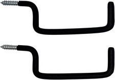 Ladder Storage Hooks Heavy Duty Screw In Wall Mounted Garage Shed Tool Hook 2pk