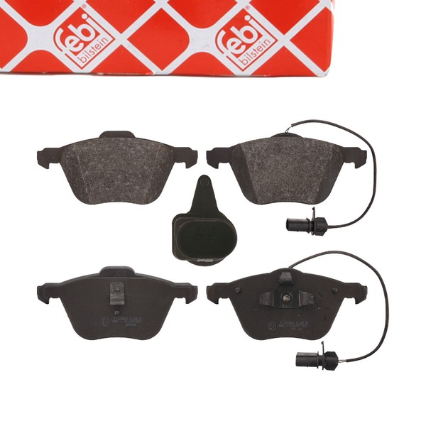 febi BremsbeläGe + Warnkontakt FüR VW Transporter California T4 Sharan 7M Vorne-image