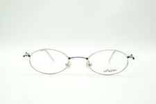 Alpina VV016 3 9162 Silver Blue Oval Glasses Frame Eyeglasses New