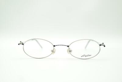Alpina VV016 3 9162 Silver Blue Oval Glasses Frame Eyeglasses New