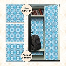 Deluxe Magnetic School Locker Wallpaper Made in USA - Pack of 12 Sheets - vr68 