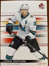 19-20 UD SP Authentic Hockey Red Limited 4 Logan Couture