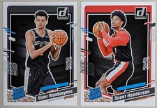 2023-24 Donruss Basketball .. 50 Card Rated Rookie Set #201-250 .. Wembanyama