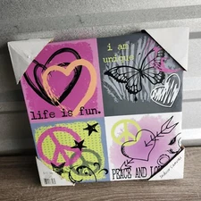 ICA Home Decor Indoor Life Is Fun Art Canvas