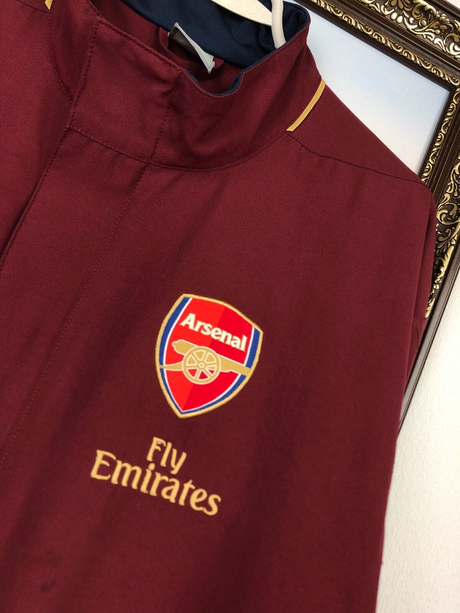 Vintage Nike Arsenal Football Jacket Soccer Track Top