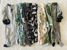 Cute Fall/Winter Pajamas Bundle Gender Neutral Size 0-3 Months