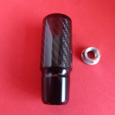 Schwarze Kohlefaser ST Gewichteten SCHALTKNAUF FÜR FOCUS MK2 MK3