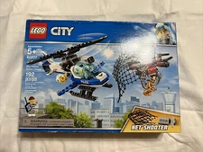 Lego City #60207 SKY POLICE DRONE CHASE 192 Piece Building Toy Read