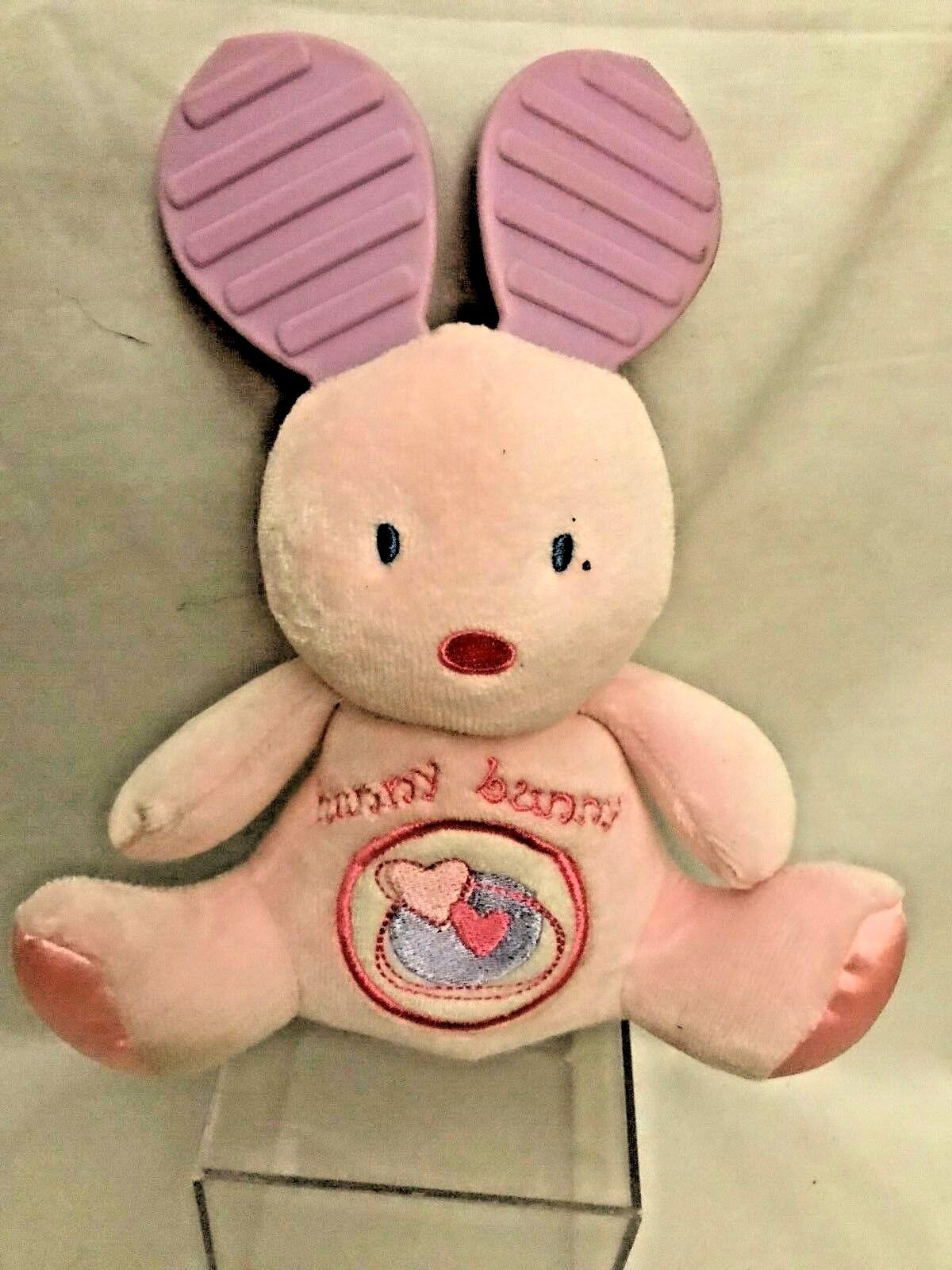 KIDS PREFERRED 8” Baby BUNNY TEETHER ALLERGY FRIENDLY Plush FREE SHIPPING