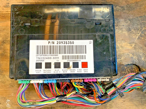 Chevrolet GMC Body Control Module BCM 20935350 OEM