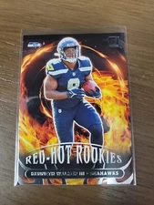 2022 Panini Donruss #RHR-7 Kenneth Walker III Red Hot Rookies Seahawks RC