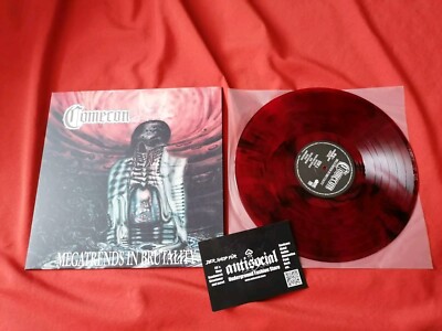 COMECON - Megatrends In Brutality - Red smoke Vinyl LP - Reissue - NEU