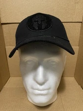 Highland Tactical Hat Black With Spartan Logo Black