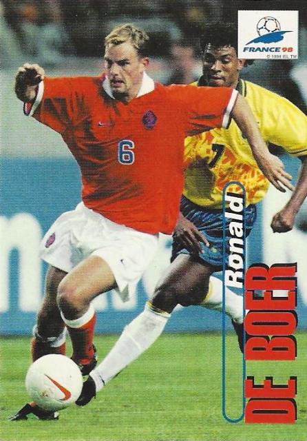 1998 Panini World Cup France '98 Base Card Numbers 41 - 60