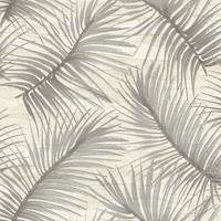 4,69 €/Qm / Tapete Smita Nubia 19142 Floral Palmen Beige Grau-Blau Tropical