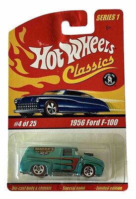 HOT WHEELS 1956 FORD F-100 CLASSICS SERIES 1 PREMIUM PAINT | eBay