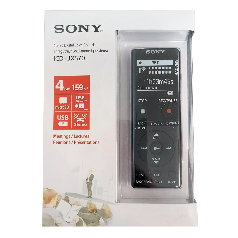 Sony ICD-UX570 Portable Digital Voice Recorder for sale online | eBay