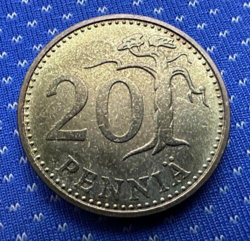 1970 Finland 20 Pennia Coin UNC #M440